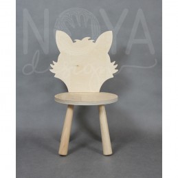 Chair ARTHUR THE FOX plywood