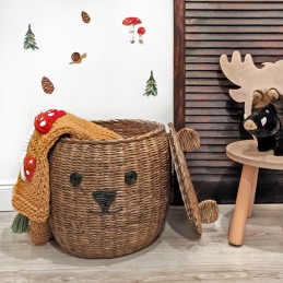 KARL THE BEAR Toy Basket